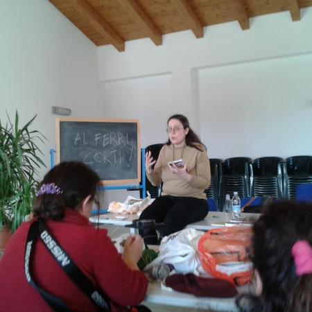 Durante la presentazione di Parma di un paio di anni fa.