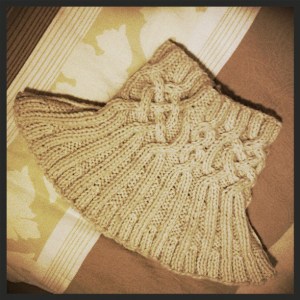 Il collo Irish Bette in Lana Grezza di Mafil