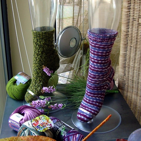 Due miei calzini esposti in ventrina presso Unfilodi