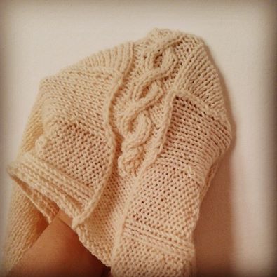 Spalla di cardigan con manica a martello, EPS