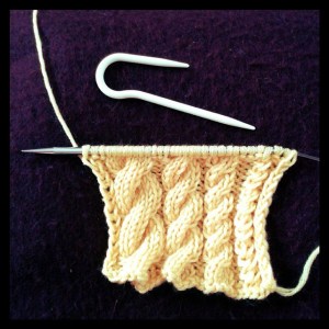 Uno dei capioni di trecce che sto realizzando per il corso di Forlì