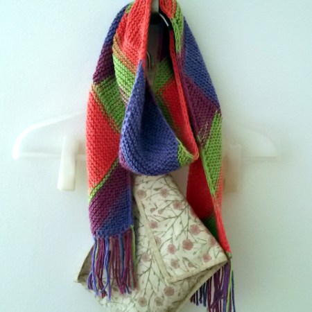 La sciarpa a triangoli