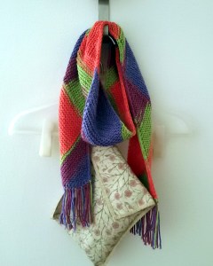 La sciarpa a triangoli