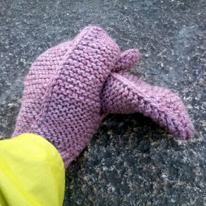 Le Ambidexterous mittens di Elizabeth Zimmermann che realizzeremo a Lucca