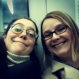 Vale ed io. Due belle facce di bronzo.