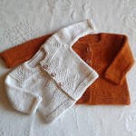 Baby Cardigan top down