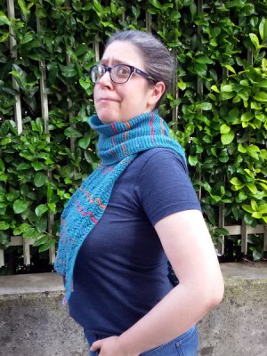 Fish Factor può essere indossata anche come sciarpa!