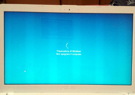 Un temibile schermo blu?