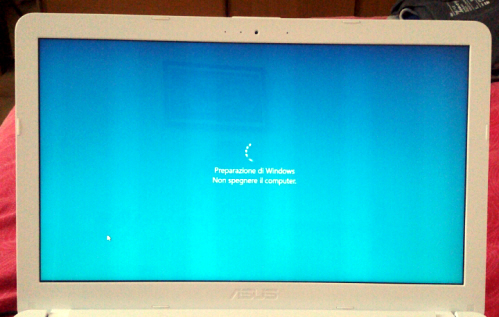 Un temibile schermo blu?