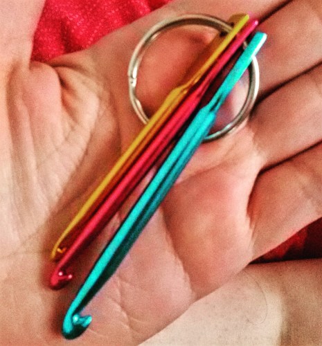 Il set di tre miniuncinetti di Aliexpress