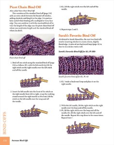 Esempio del contenuto di Cast On, Bind Off