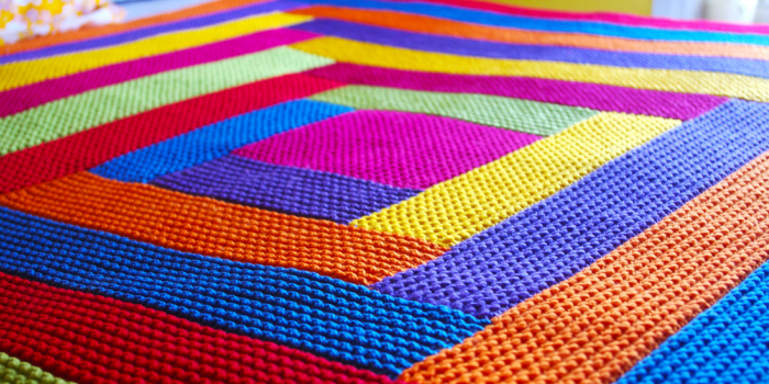 Un esempio di copertina log cabin