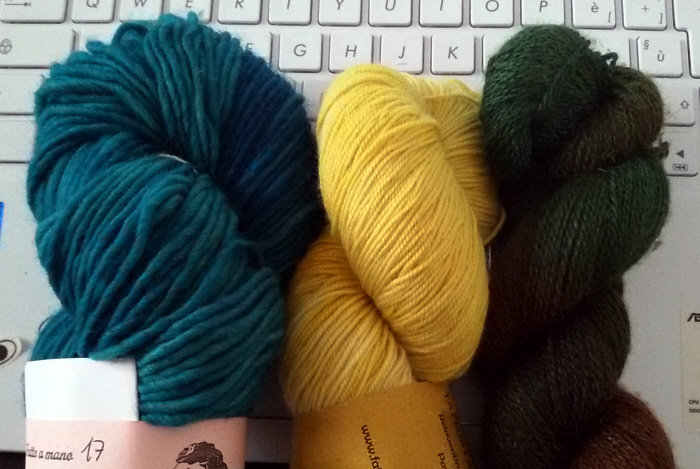 I filati artigianali acquistati a Filo lungo Filo