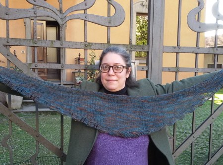 Lo scialle Natale a Milano da oggi su Ravelry