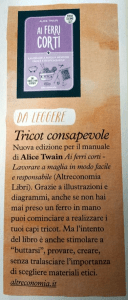 Mollie Makes, dicembre 2017, la breve recensione di Ai ferri corti