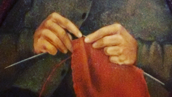 Dettaglio delle mani