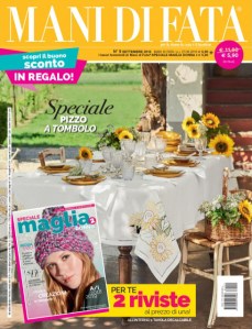 Copertina di Mani di Fata, settembre 2018