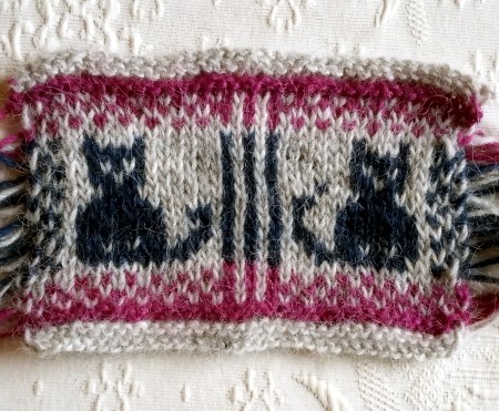 Gattini con lavorazione fair isle