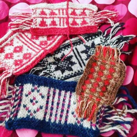 Gruppo di campioni Fair Isle