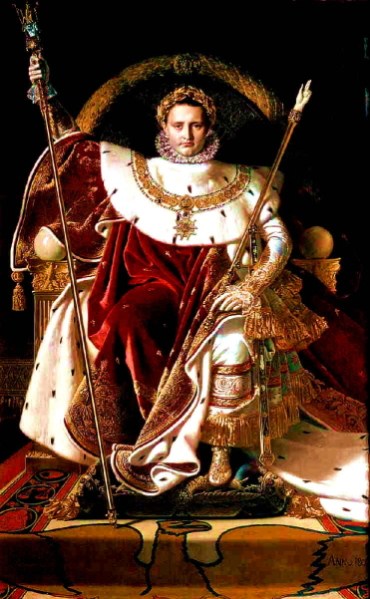 Ingres, Napoleone sul trono imperiale