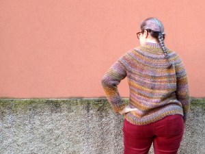 maglione top down facile